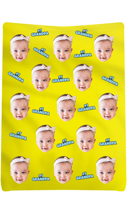 Custom #1 Grandpa Blanket