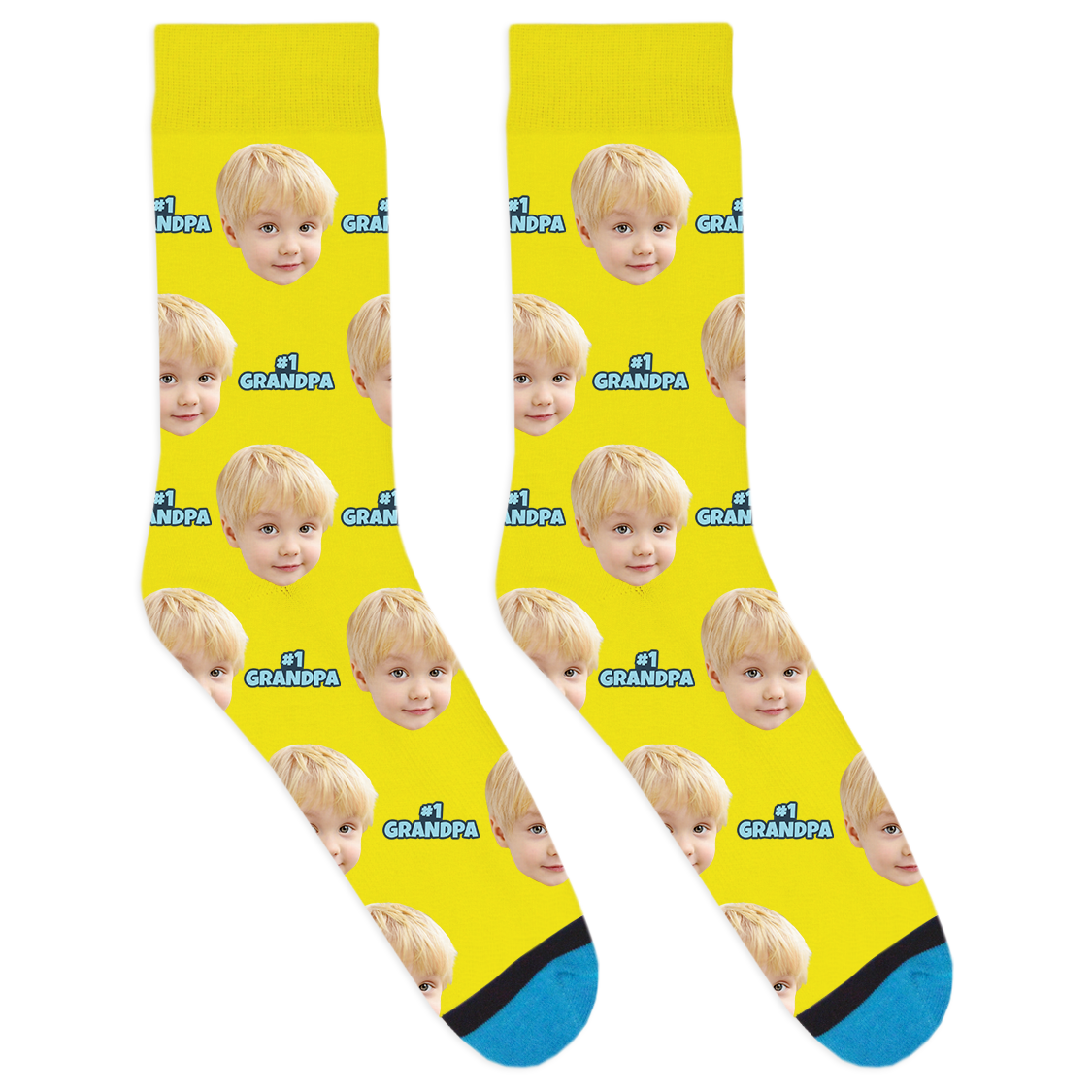 Custom # 1 Grandpa Socks