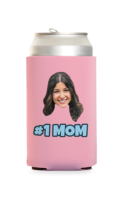 Custom #1 Mom Can Cooler