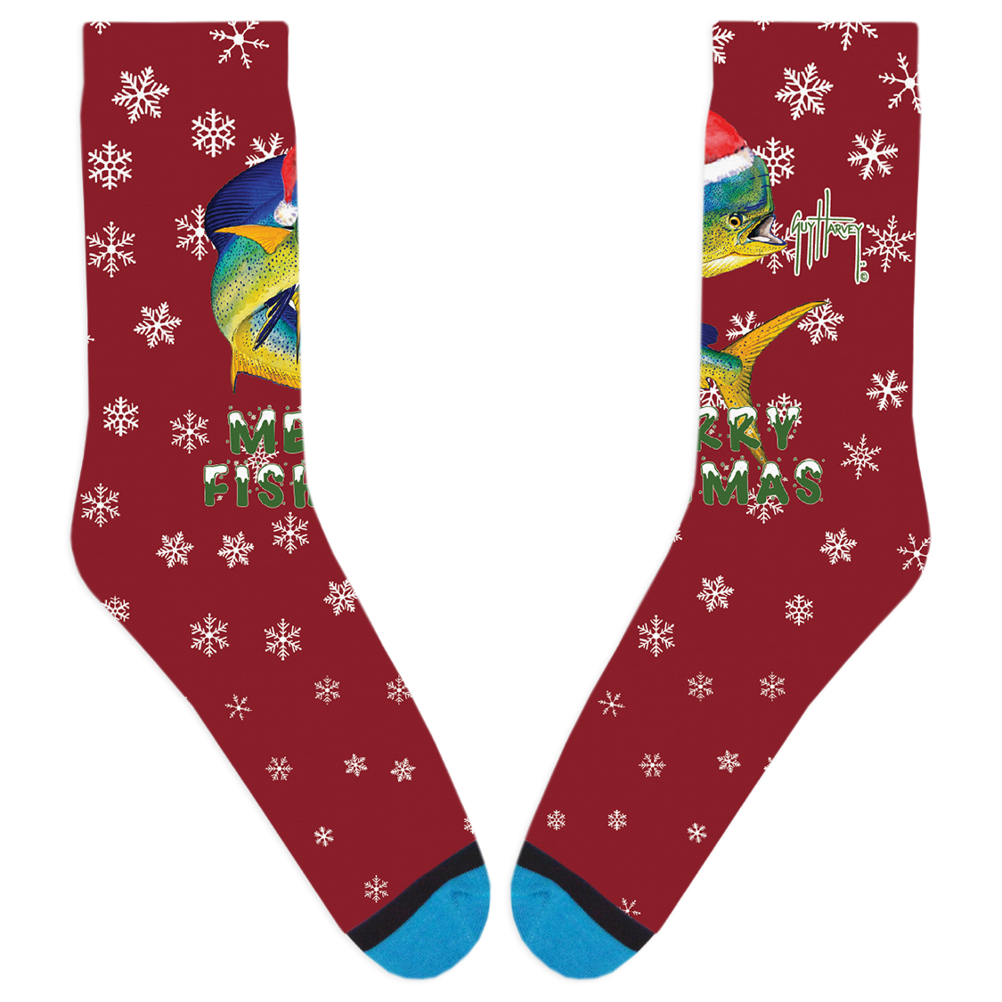 Guy Harvey XMAS Mahi Socks
