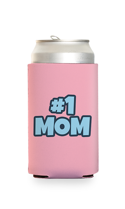 #1 Mom Predesigned Can Cooler