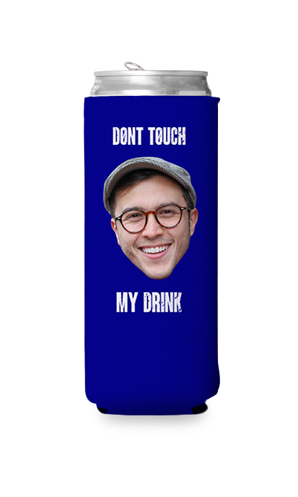 Custom Don't Touch Can Cooler