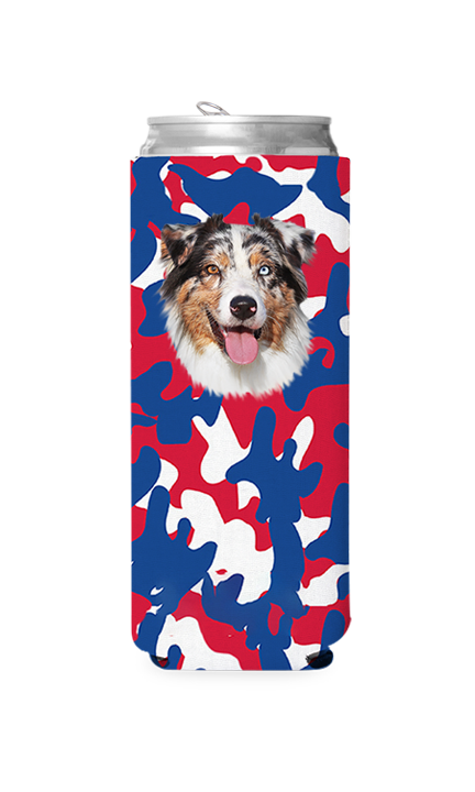 Custom Camo Can Cooler