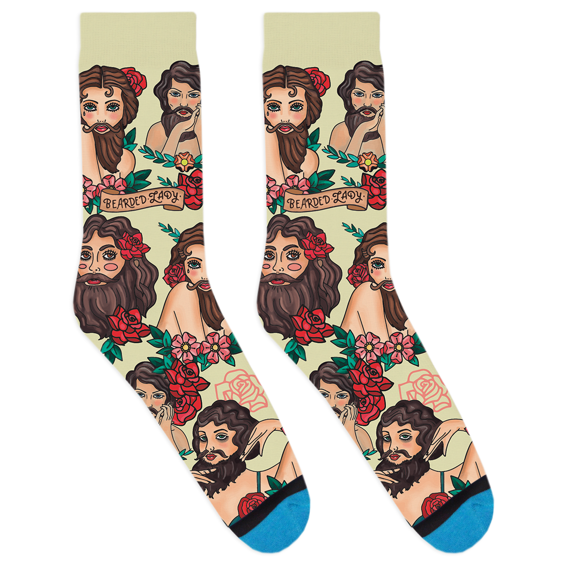 Bearded Lady Socks