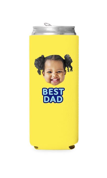 Custom Best Dad Can Cooler