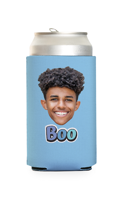 Custom Boo Can Cooler