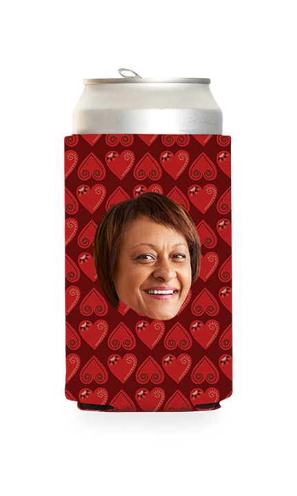 Custom Box of Hearts Can Cooler