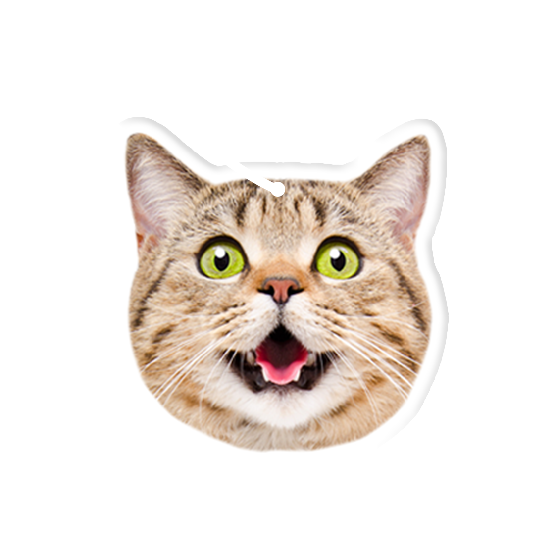 Custom Cat Car Air Freshener