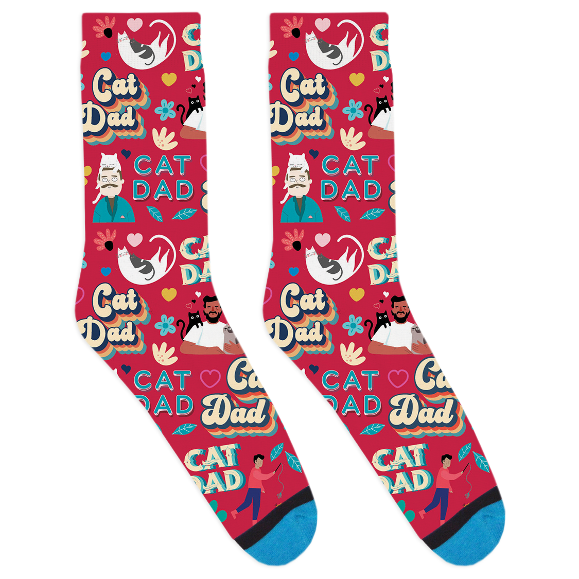 Cat Dad Socks