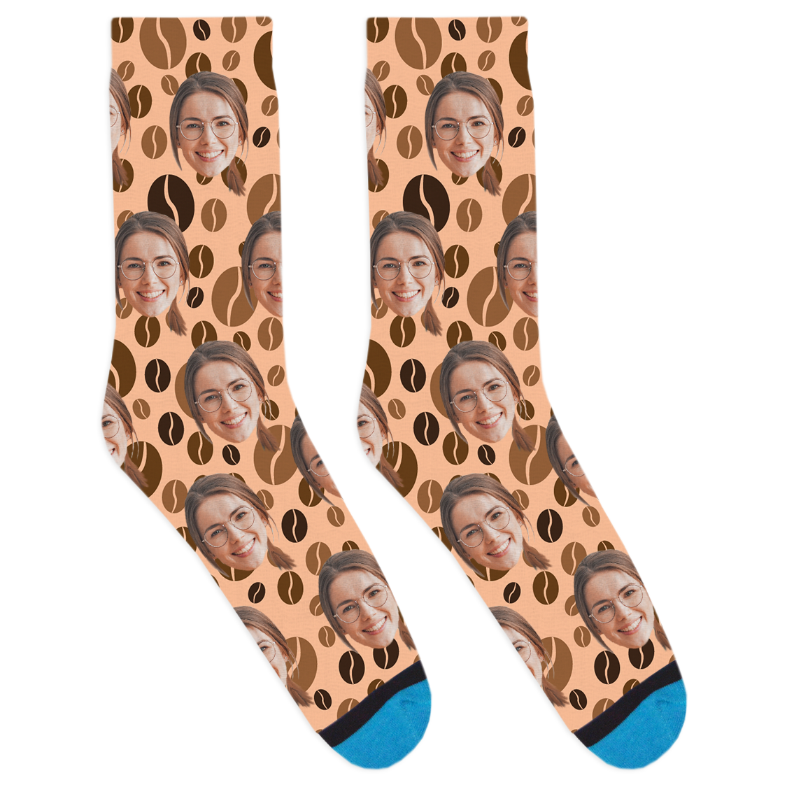 Custom Coffee Beans Socks