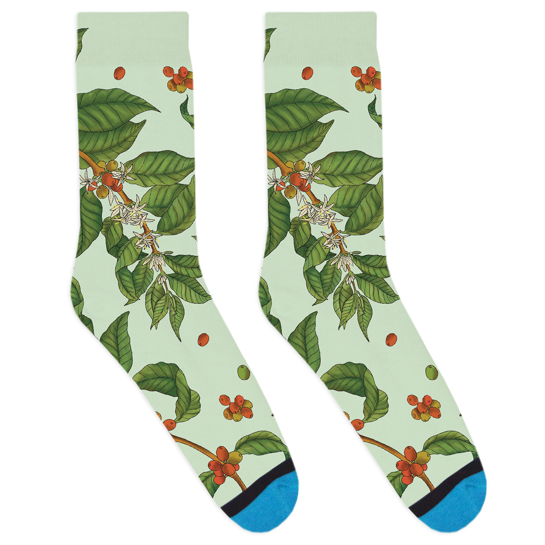 Coffee Plant Socks