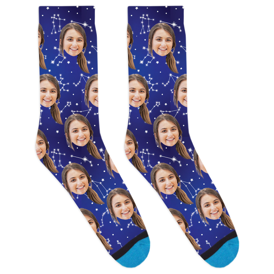 Custom Constellation Socks