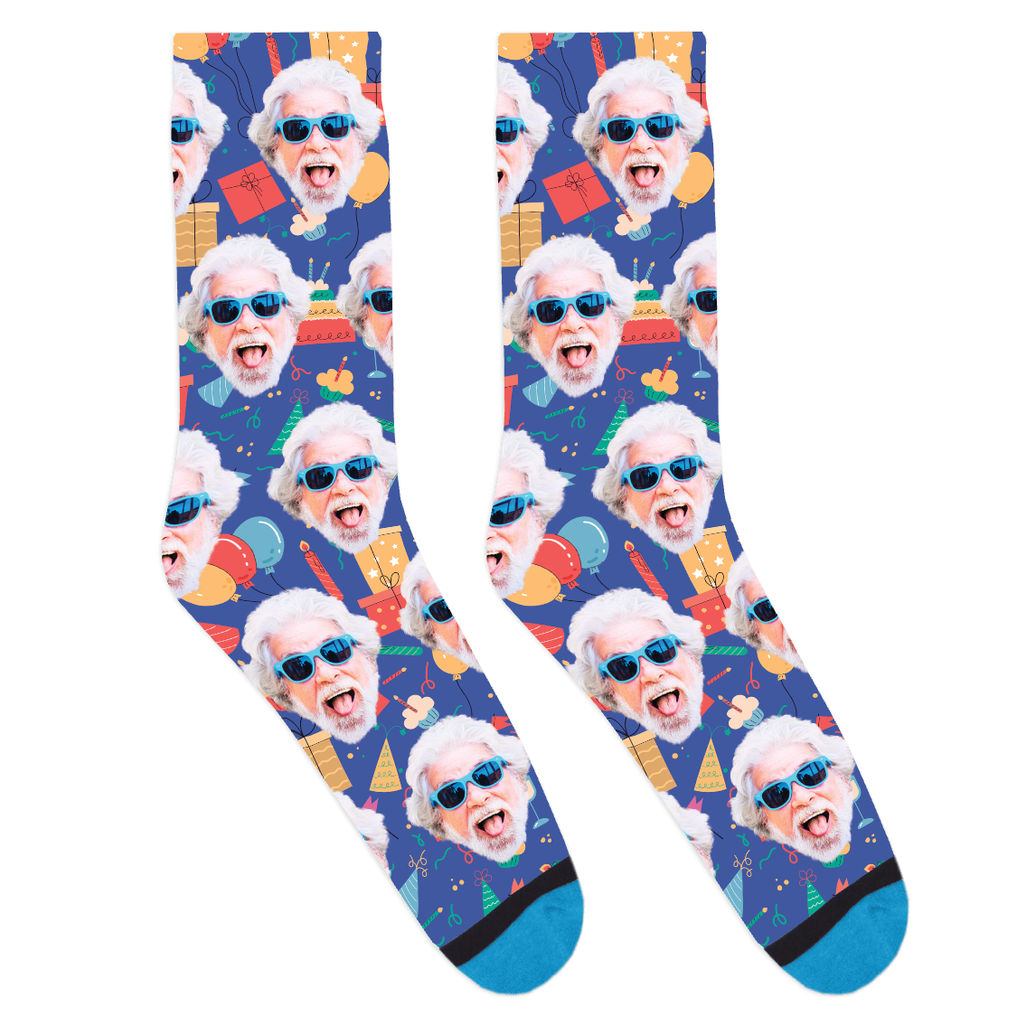 Custom Birthday Party Socks
