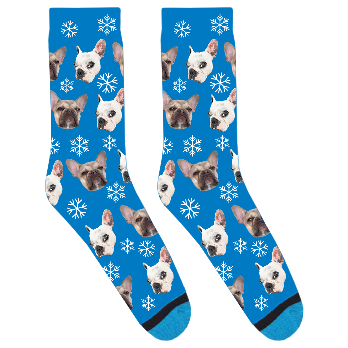 Walter Geoffrey and Charlotte Snowflake Socks