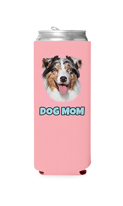 Custom Dog Mom Can Cooler
