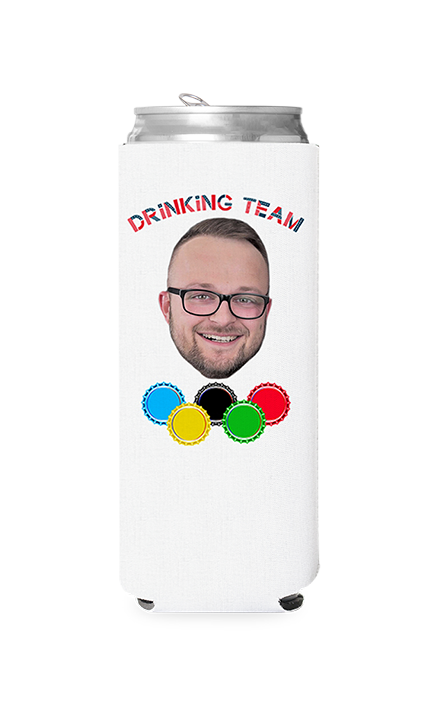 Custom Drinking Team Caps Can Cooler