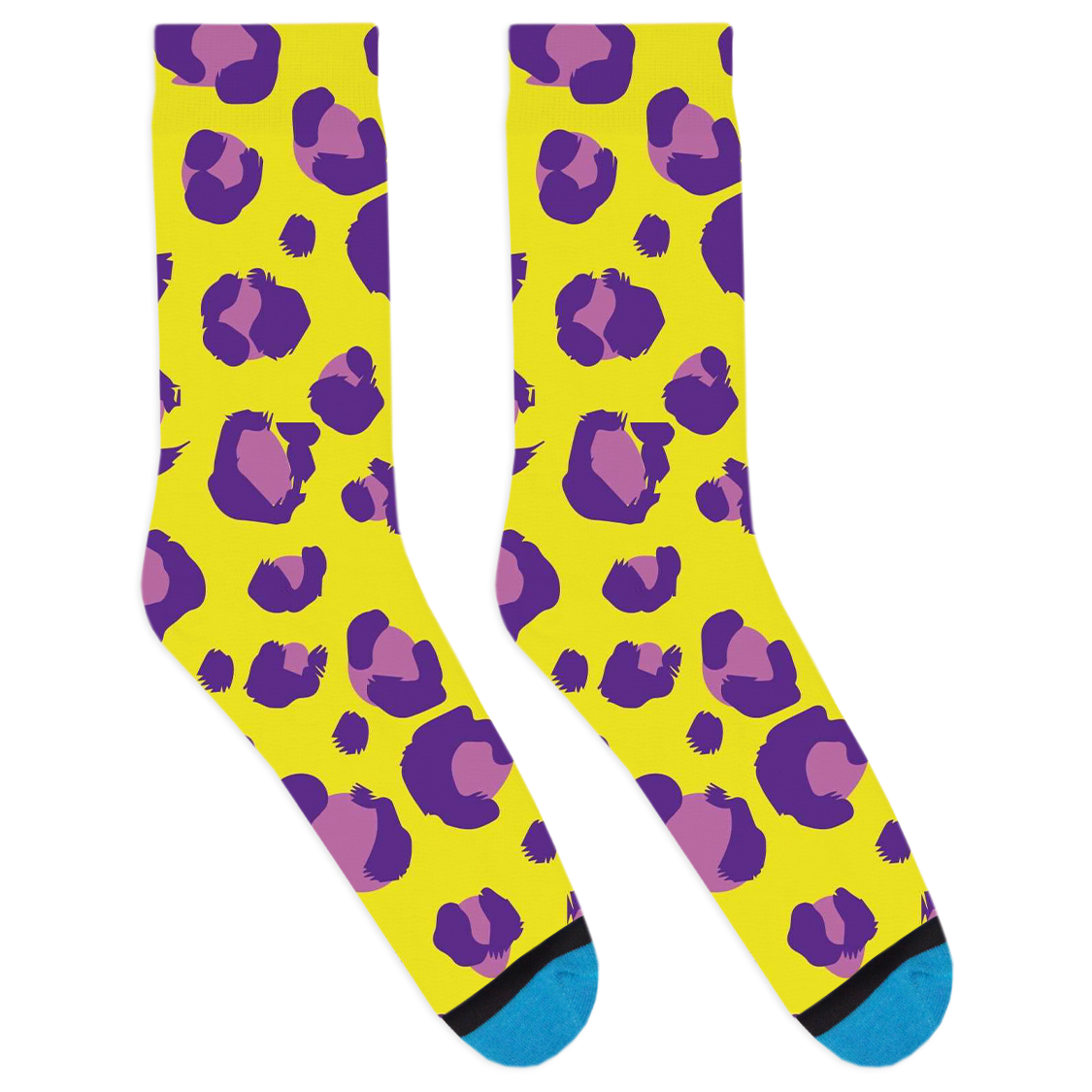 Electric Cheetah Socks