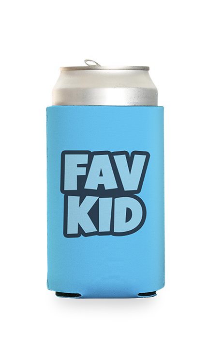 Fav Kid Predesigned Can Cooler