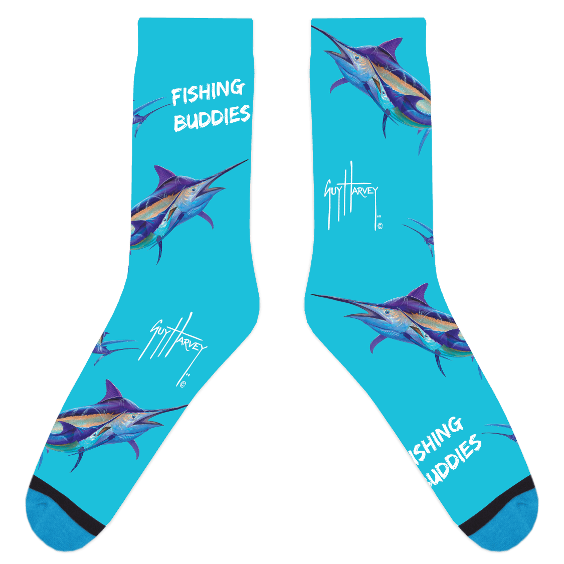Guy Harvey Fishing Buddies - Marlin Socks