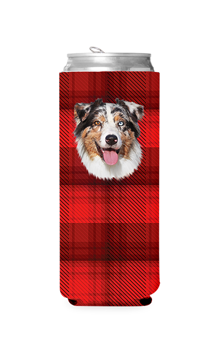 Custom Flannel Can Cooler