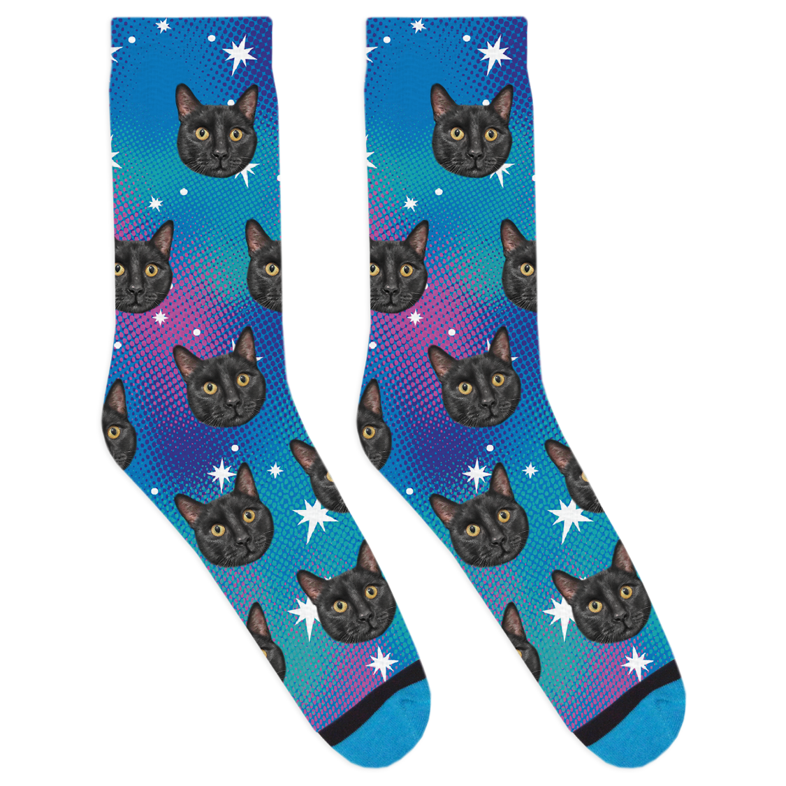 Custom Galaxy Socks