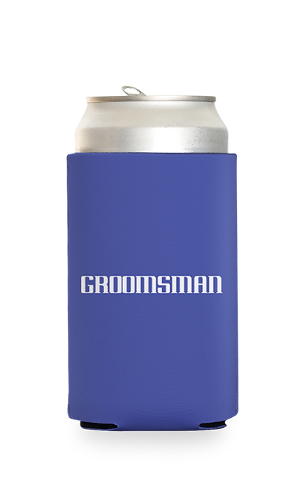 Groomsman Predesigned Can Cooler