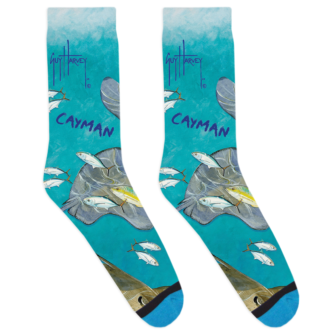 Guy Harvey Cayman Islands - Stingrays Socks