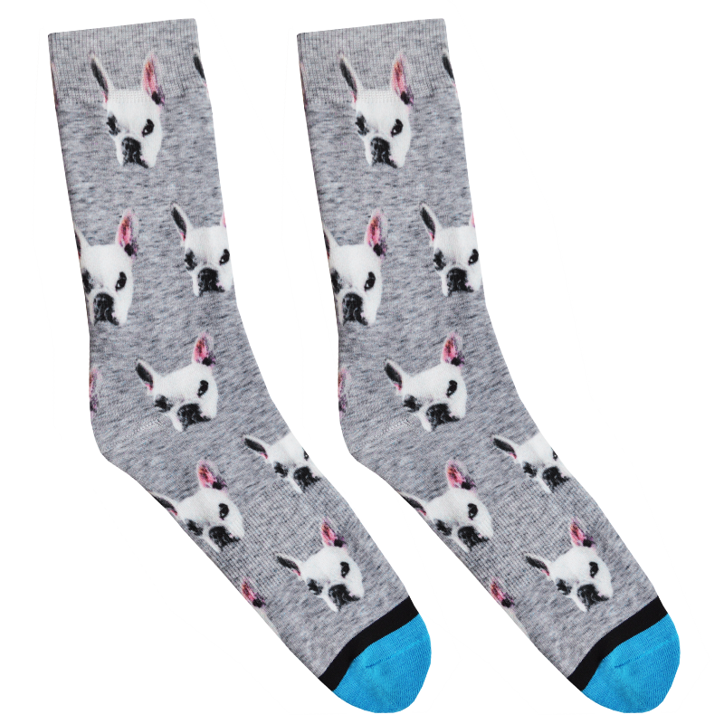 Walter Geoffrey the Frenchie Socks