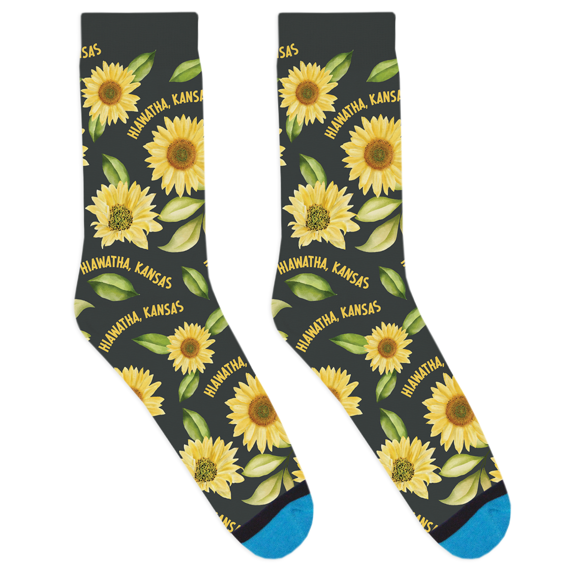 Hiawatha Sunflowers Socks