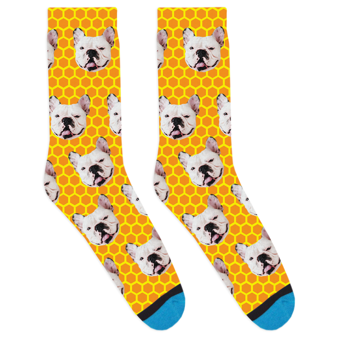 Custom Honey Comb Socks