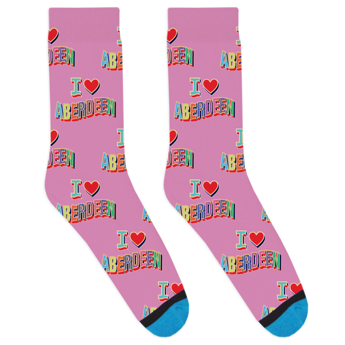 I Heart Aberdeen Socks