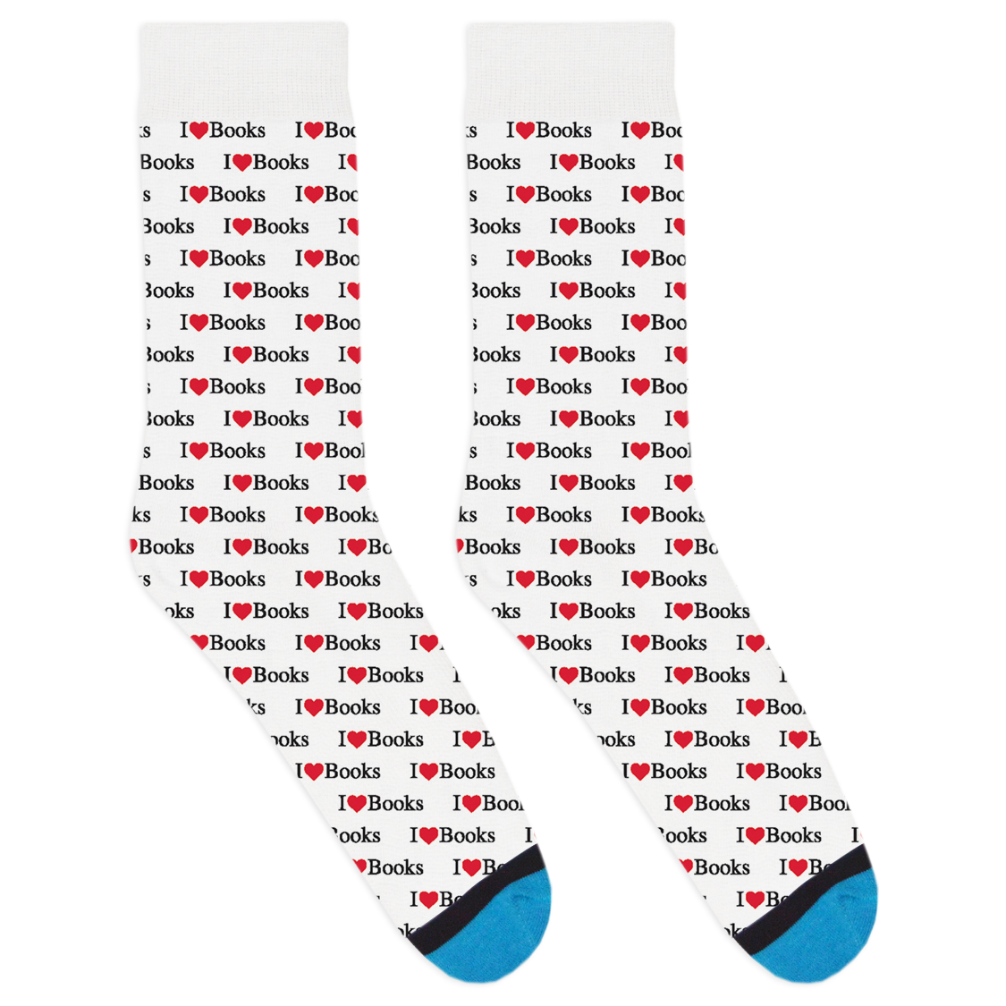 I Love Books Socks