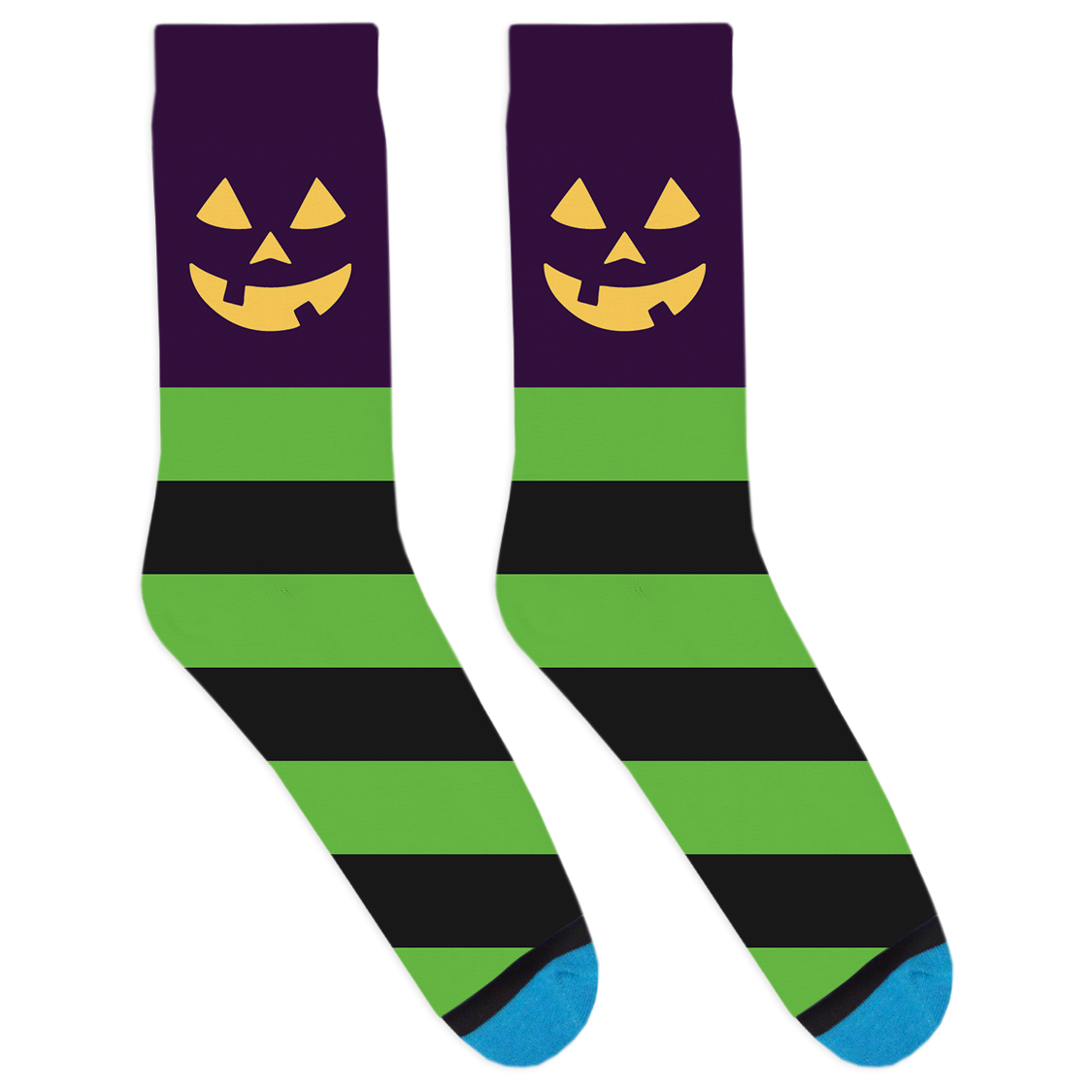 Jack-O'-Lantern Face Socks