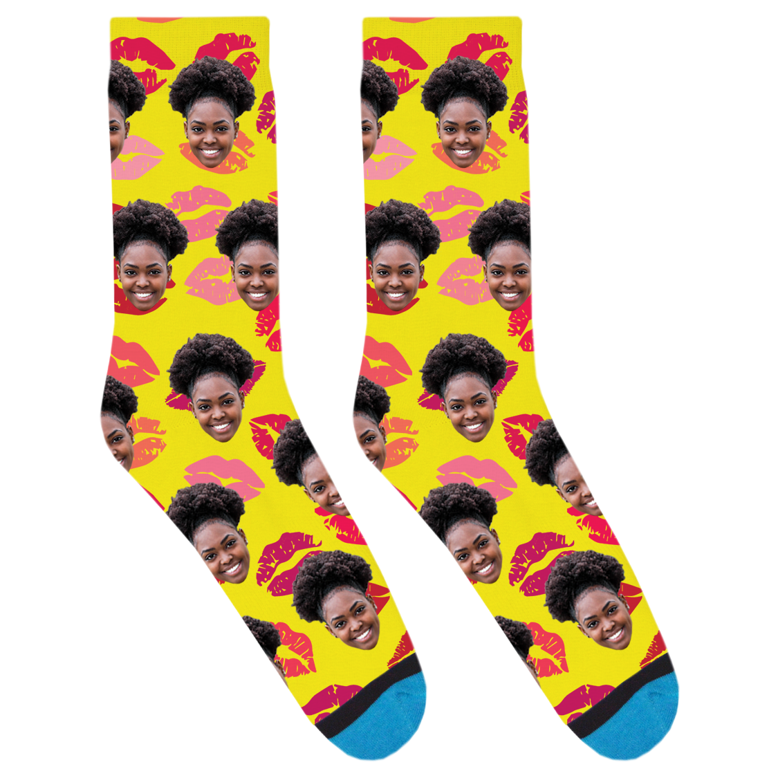 Custom Kisses Socks