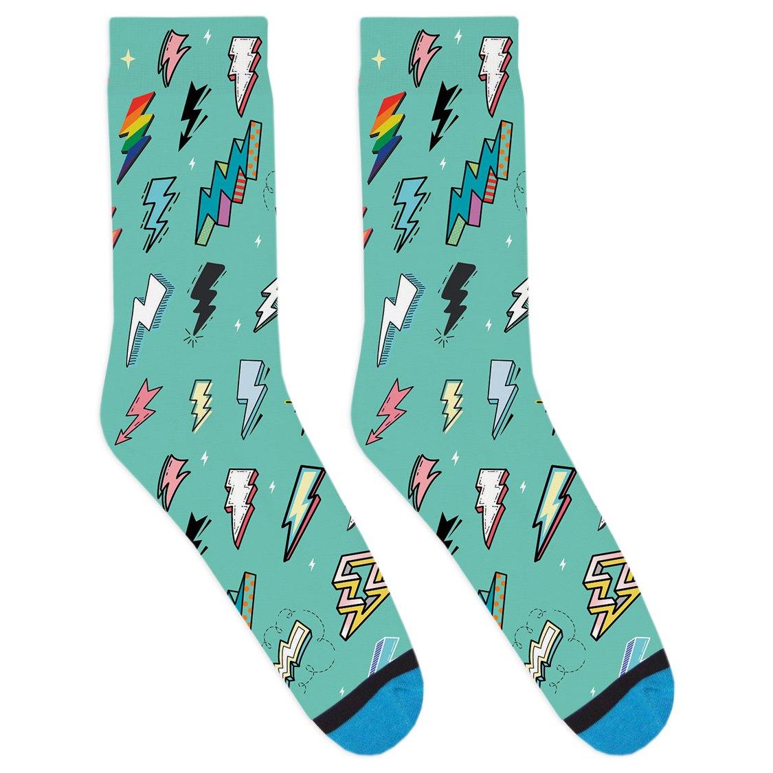 Lightning Socks