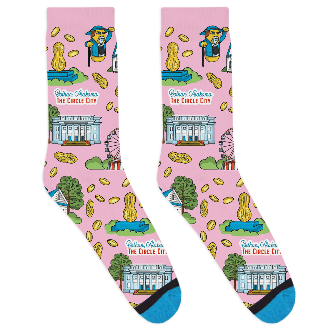Local Landmarks - Dothan Socks