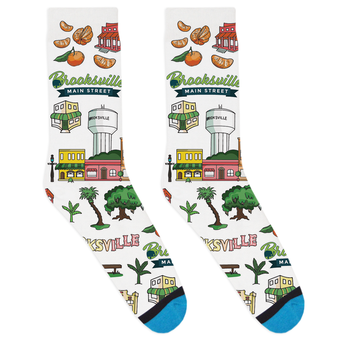 Main Street Brooksville Socks