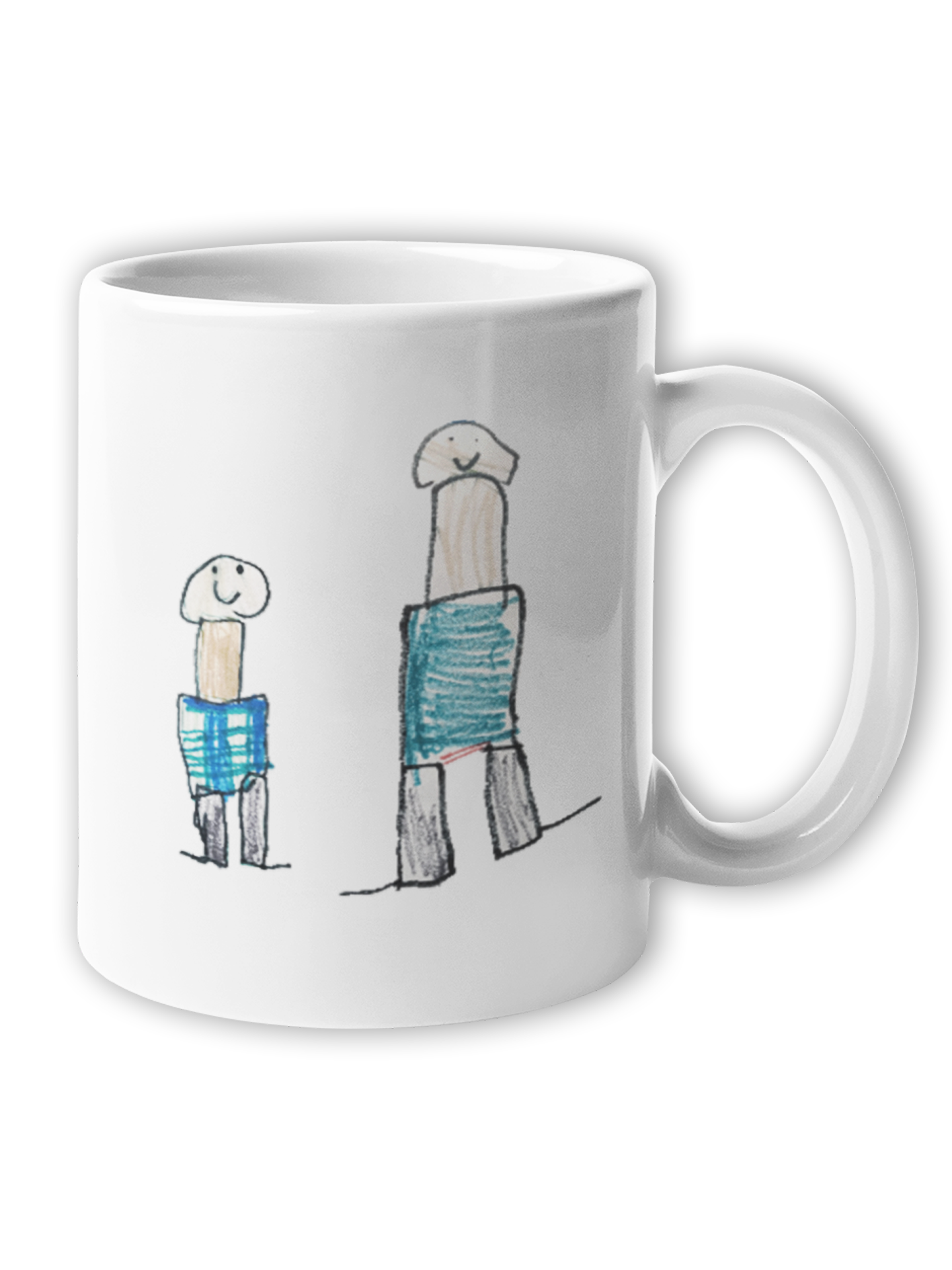 Custom Drawing Coffee Cup