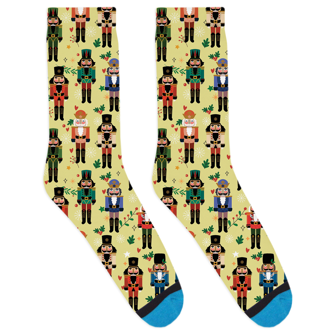 Nutcrackers Scattered Socks