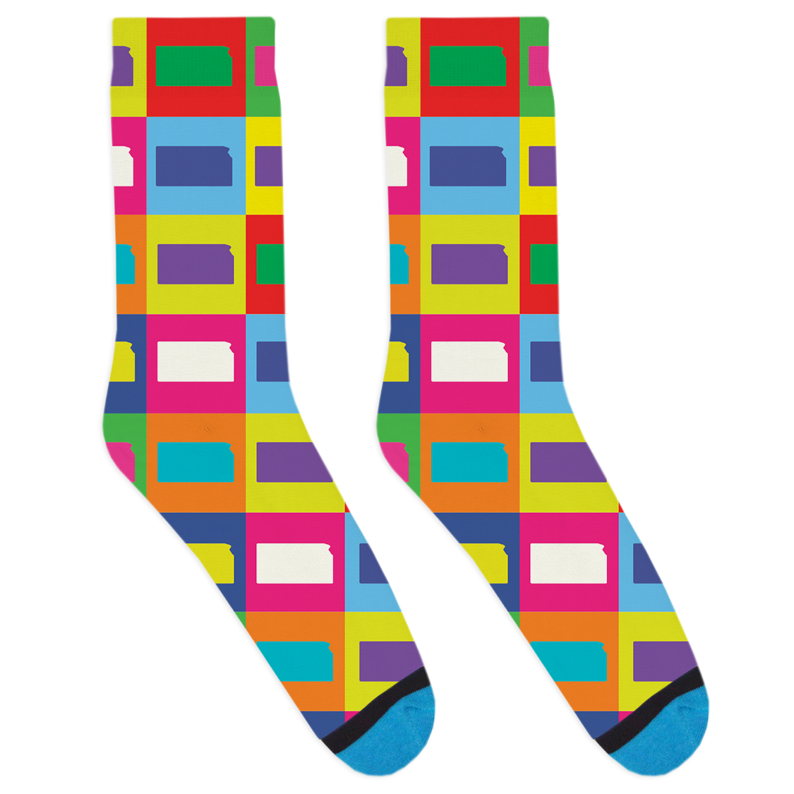 Pop Art Kansas Socks