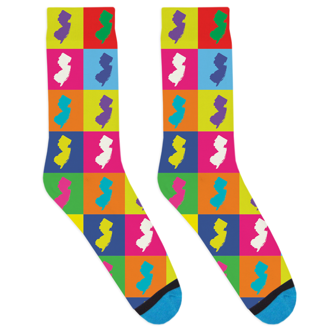 Pop Art New Jersey Socks