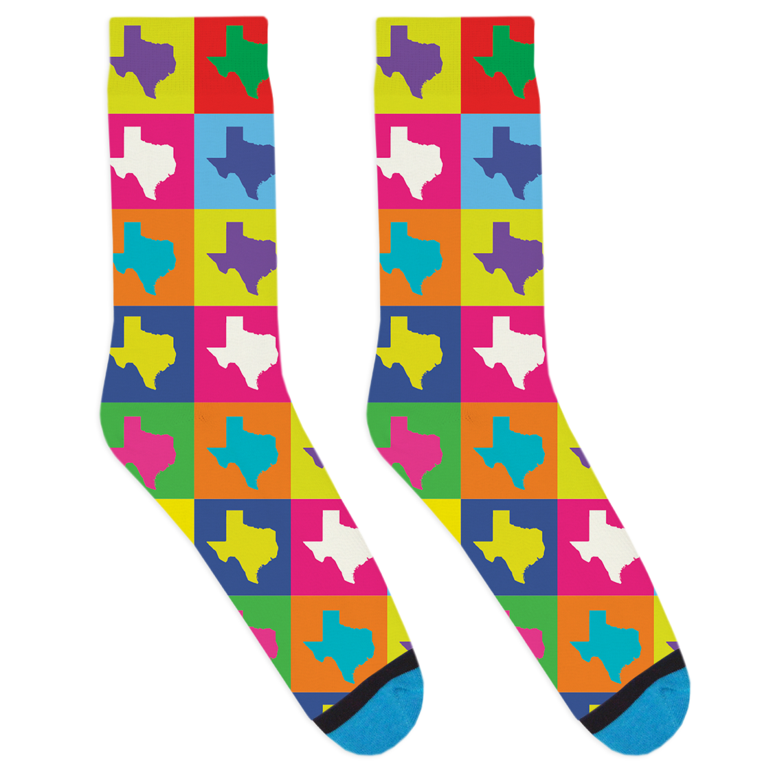 Pop Art Texas Socks