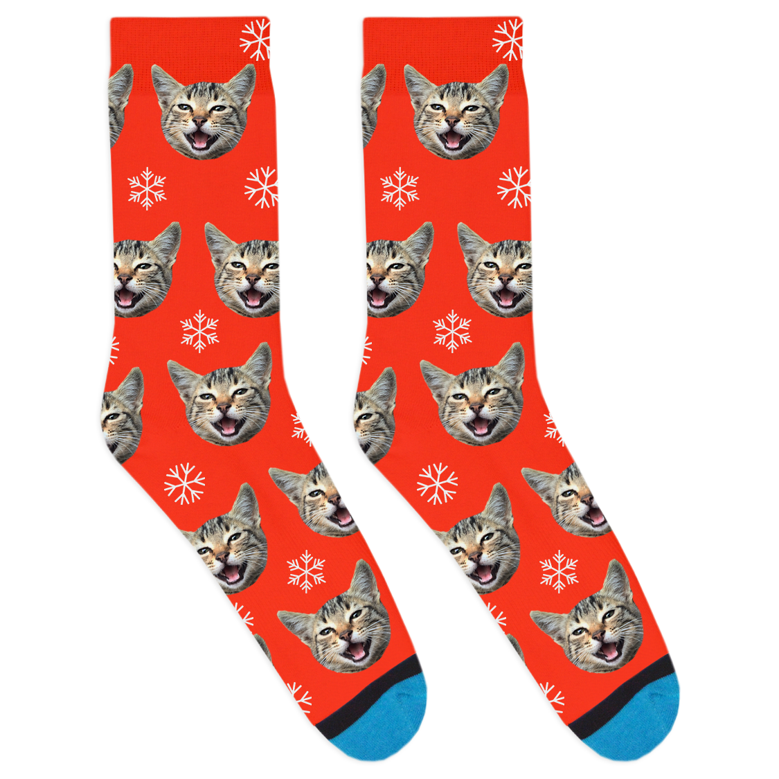 Custom Snowflake Socks