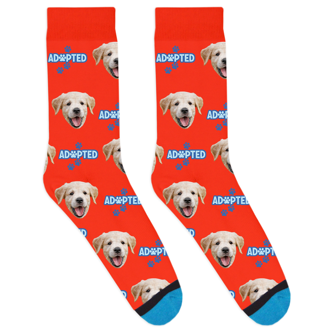 Custom Adopted Socks