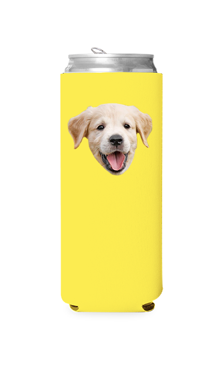 Custom Solid Color Can Cooler