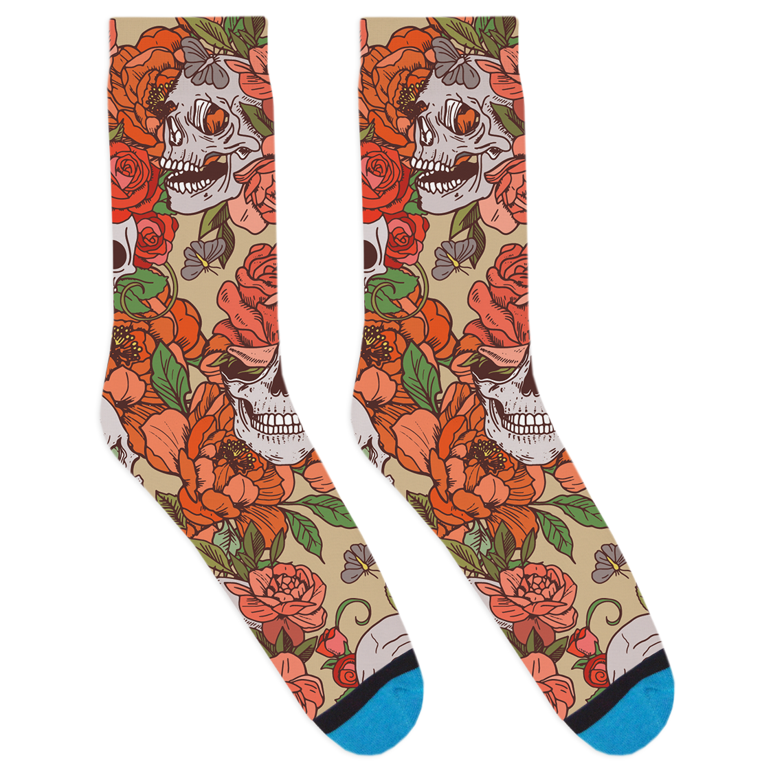 Tattoo Skulls Socks