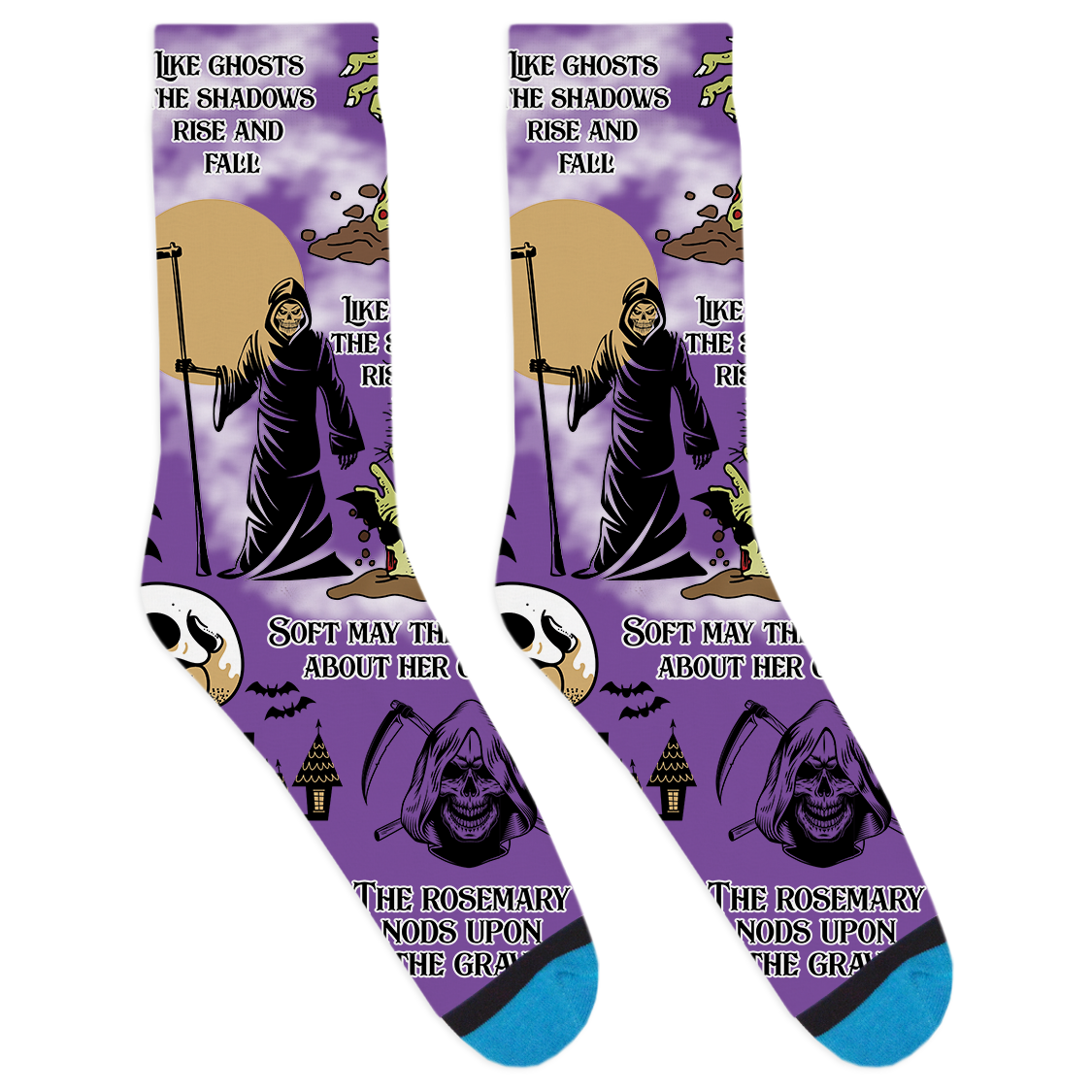 The Masque of the Red Death Socks