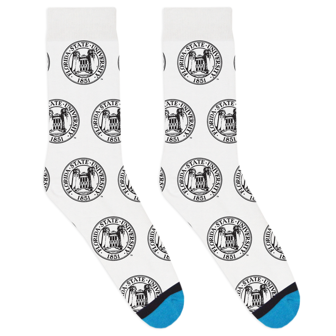 University Emblem Socks