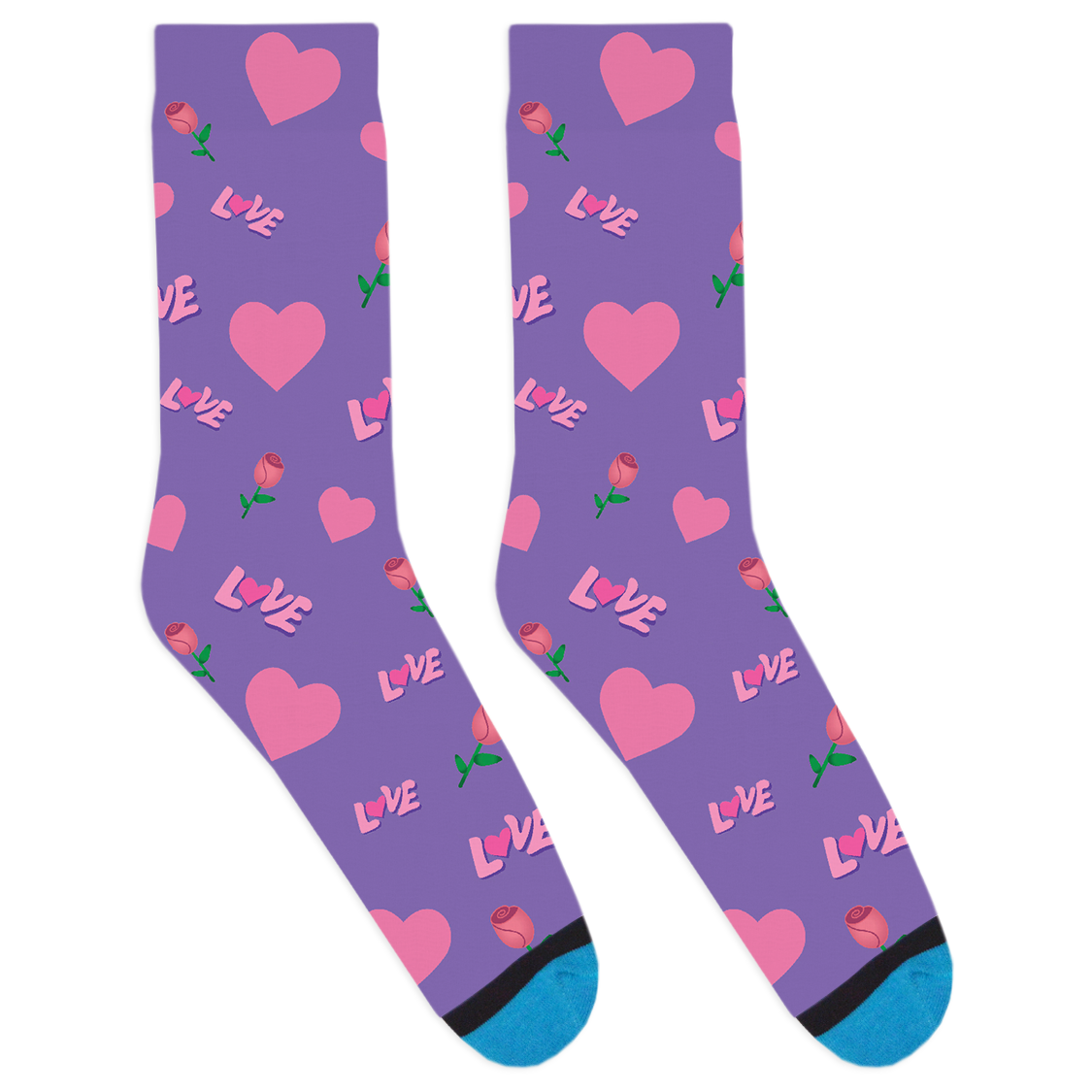 Valentine's Day Socks
