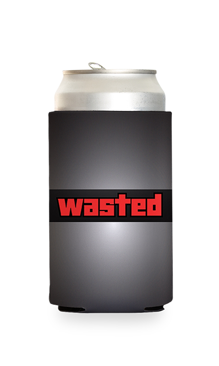 Wasted Predesigned Can Cooler